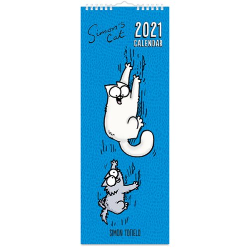 Calendar 2021 - Slim, 12 Month - Simon's Cat | Portico Designs