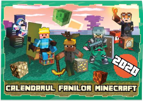 Calendarul fanilor Minecraft 2020 | Kreativ
