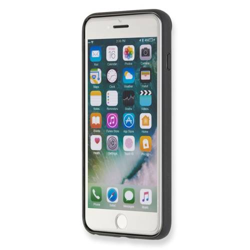 Carcasa neagra Hard Case Iphone 7+ Transparent Elastic | Moleskine