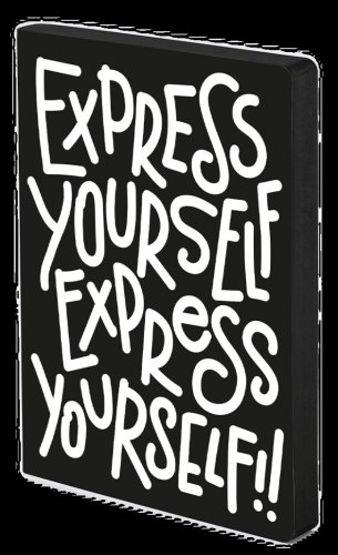 Carnet - Graphic L - Express Yourself | Nuuna