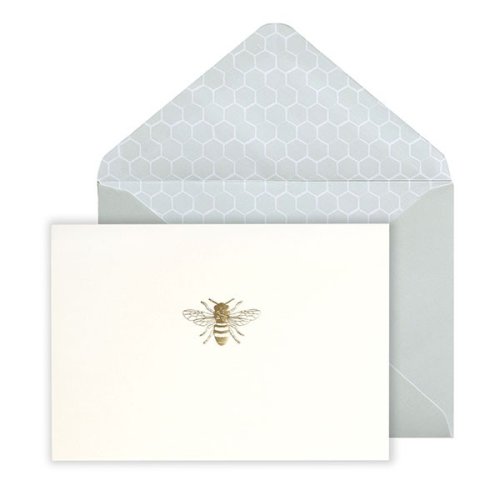 Carte postala- Gold Bee | Portico Designs