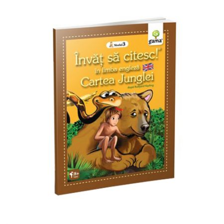 Cartea Junglei - Invat sa citesc in limba engleza! Nivelul III | 