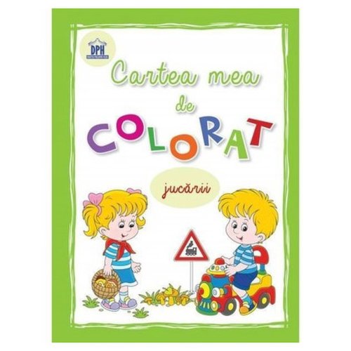 Cartea mea de colorat - jucarii | 