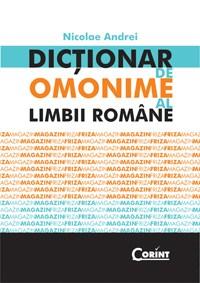 Dictionar de Omonime al Limbii Romane | Nicolae Andrei