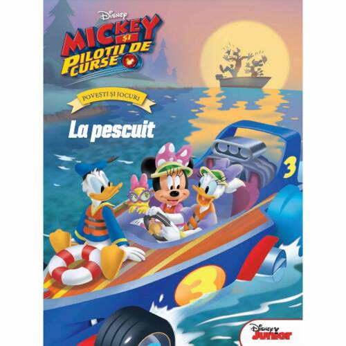 Disney. Mickey si pilotii de curse. Povesti si jocuri. La pescuit | 