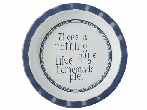 Farfurie din ceramica - Katie Alice- Vintage Indigo Round Pie Dish | Creative Tops