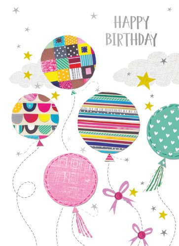 Felicitare - Happy Birthday - Balloons | Ling Design