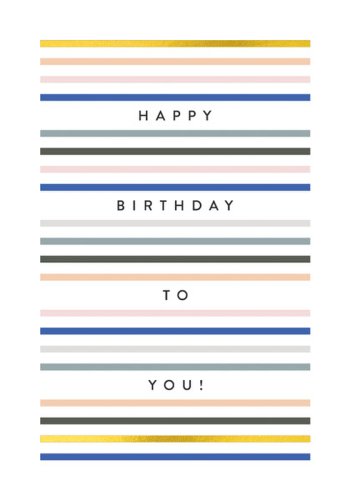 Felicitare - Happy Birthday To You! | The Art File