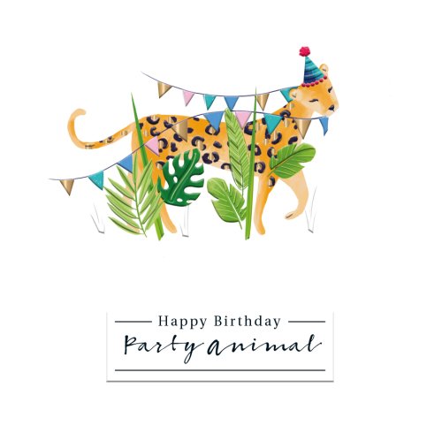 Felicitare - Party Animal | Ling Design