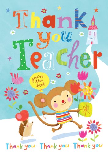 Felicitare - Thank You Teacher | Ling Design