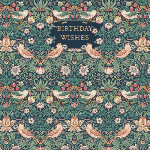Felicitare - William Morris - Birthday Wishes - Model 4 | Ling Design