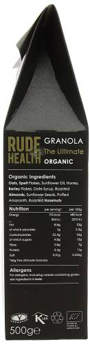 Granola Organic - The Ultimate | Rude Health