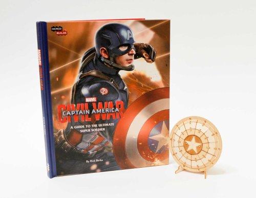 IncrediBuilds - Marvel's Captain America: Civil War Deluxe Book and Model Set: A Guide to the Ultimate Super Soldier | Rick Barba