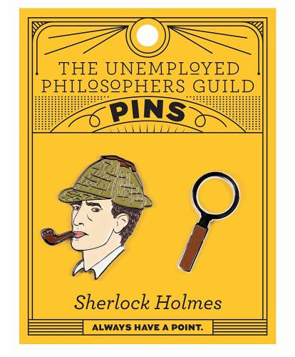 Insigna - Holmes and Magnifying glass | The Unemployed Philosophers Guild