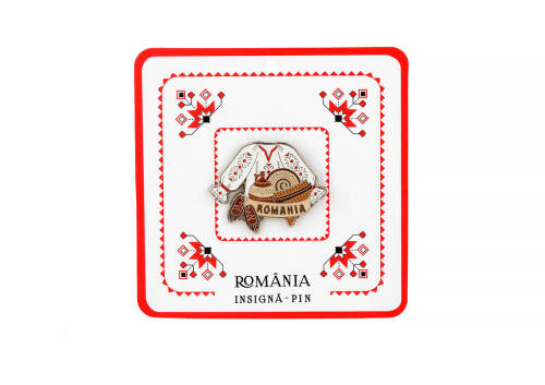 Insigna pin - Romania | Magnetella