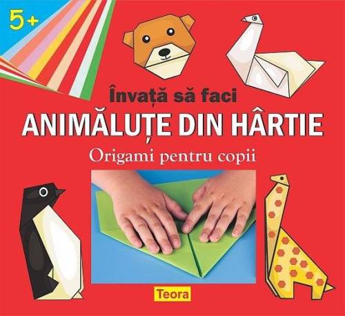 Invata sa faci - Animalute din hartie - Origami pentru copii | Diana Rotaru