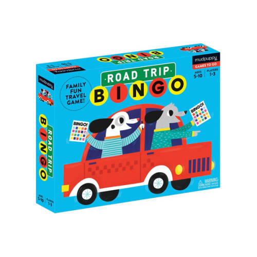 Joc de inteligenta - Road Trip Bingo | Mudpuppy