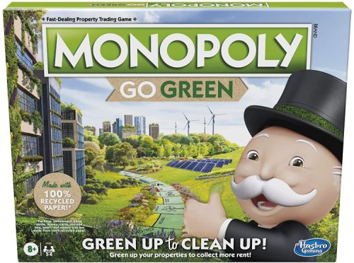 Joc - Monopoly Go Green | Hasbro