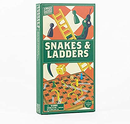 Joc - Wooden Games Workshop - Snakes Ladders | Professor Puzzle