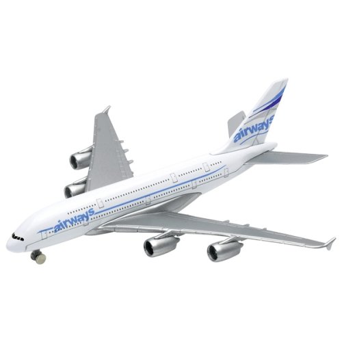 Jucarie - Avion Airbus A380, 14.5cm | Goki