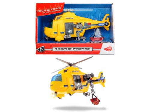 Jucarie -Elicopter de salvare Dickie Toys, cu lumini si sunete | Dickie