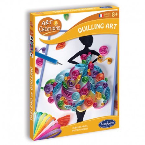 Kit creativ - Quilling Art - Dresses | SentoSphere