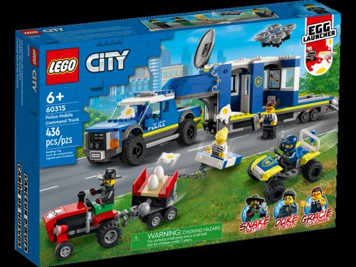 LEGO City - Centru de comanda mobil al politiei (60315) | LEGO