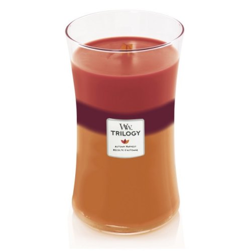 Lumanare parfumata - Trilogy Large Jar - Autumn Harves | WoodWick