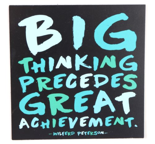 Magnet - big thinking | quotable cards
