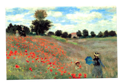 Magnet - Claude Monet Les Coquelicots 1873 | Cartexpo