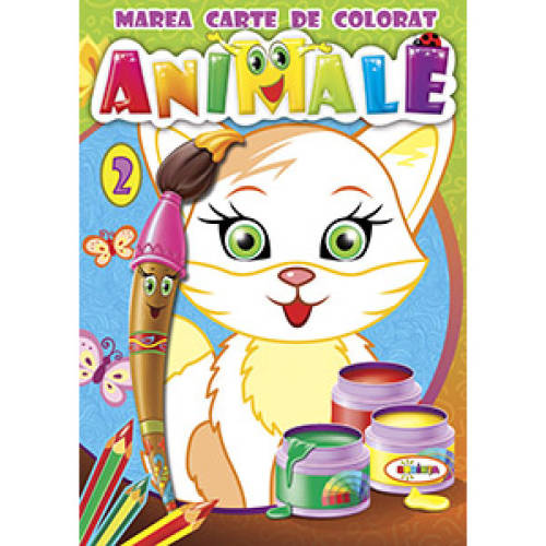 Marea carte de colorat - Animale (vol.2) | 