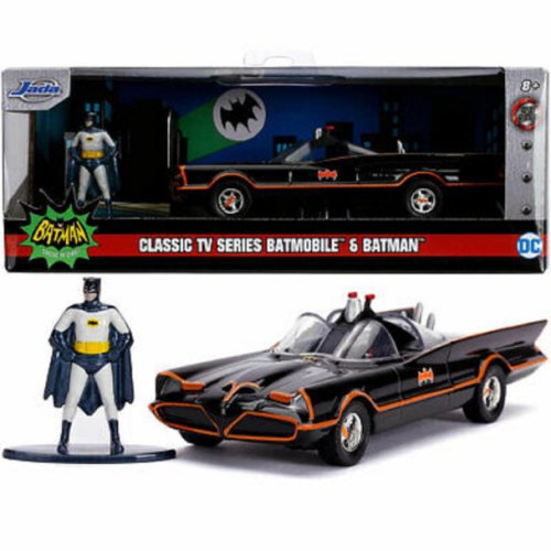 Masina cu figurina - Batmobile & Batman | Jada Toys