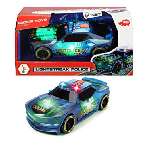 Masinuta- Set Politie Light Strike | Dickie Toys