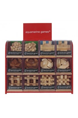 Mini puzzle din lemn - mai multe modele | Aquamarine Games
