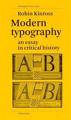 Modern Typography | Robin Kinross
