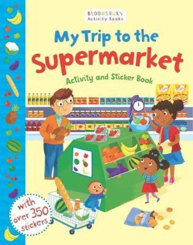 My Trip to the Supermarket Activity and Sticker Book | 