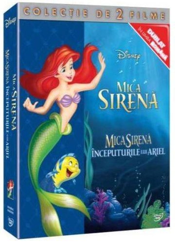 Pachet Mica Sirena - Mica sirena / Mica sirena: Inceputurile lui Ariel | Ron Clements, John Musker