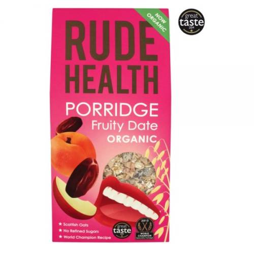 Porridge organic cu ovaz scotian si fructe | Rude Health