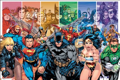 Poster - Justice League Characters - DC Comics | GB Eye