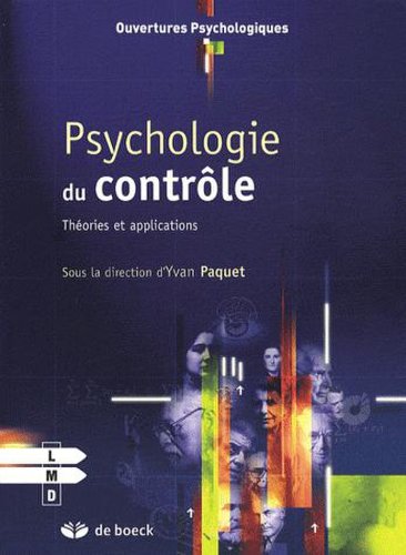 Psychologie du controle - Theories et applications | Yvan Paquet