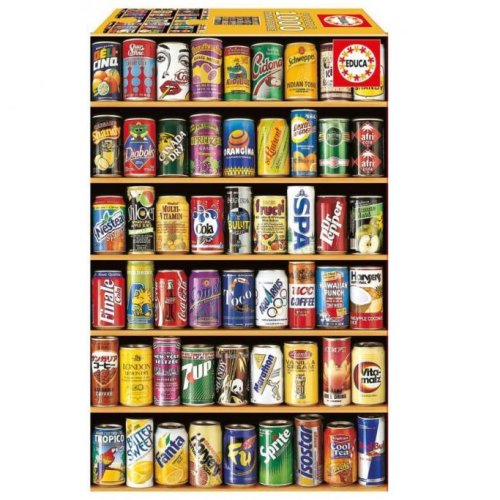 Puzzle 1000 piese - Mini Cans | Educa