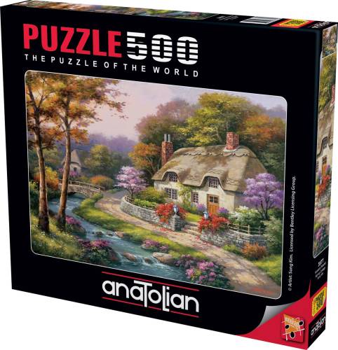 Puzzle 500 piese - Spring Cottage | Anatolian
