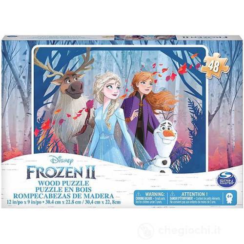 Puzzle cu piese din lemn - Frozen 2 | Viva Toys