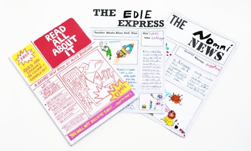 Read all about it - write and design your own newspaper | alice bowsher