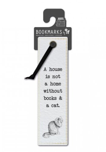 Semn de carte - Books & A Cat | If (That Company Called)