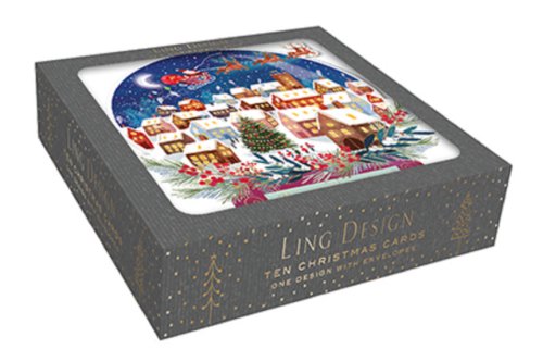 Set 10 felicitari - Premium Box - Christmas | Ling Design