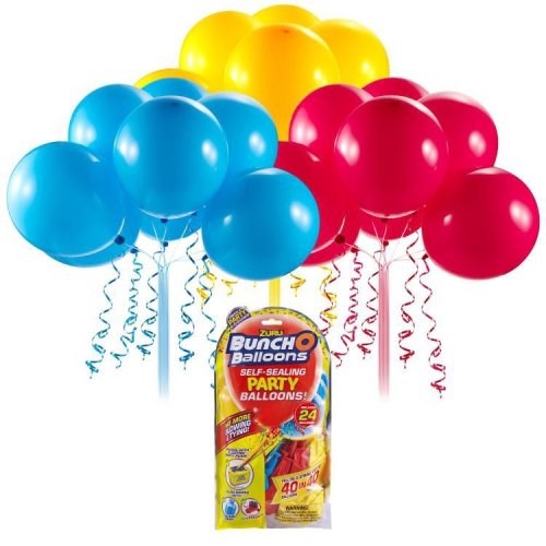 Set 24 baloane de petrecere - Bob Party Refill Mixed Pack Red/Blue/Yellow | Zuru