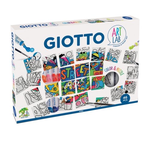 Set creativ - Color and Puzzle Art Lab | Giotto