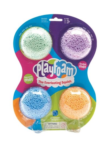 Set spuma de modelat 4 culori - Playfoam | Educational Insights