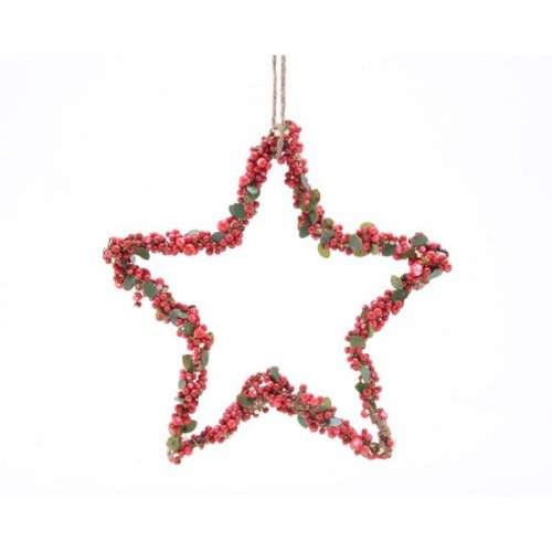 Stea decorativa - Iron Red Star | Kaemingk